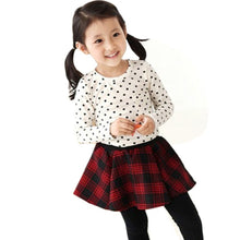 Arival Toddler Baby Girls Blouse Polka Dot Long Sleeve Shirt Tops Blouse Casual Cotton Kids Clothes ILML