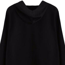 Casual Wear Pullovers Hoodies Women Clothing Alien Print Hooded Long Sleeve Sweatshirt Plus Size ILML