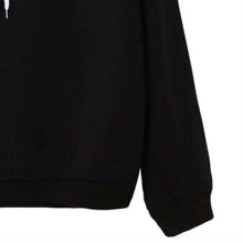 Casual Wear Pullovers Hoodies Women Clothing Alien Print Hooded Long Sleeve Sweatshirt Plus Size ILML