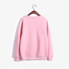 Gray Women Sweatshirt Long Sleeve Casual Letter Print Pullover Hoodies  ILML