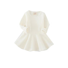 Kids Toddlers Girls Dresses Cotton Long Sleeve Princess Dress Children Girl Clothes ILML
