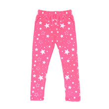 Baby Girls Kids Skinny Toddlers Star Print Leggings Pants Trousers 2-7 Years 6 Colors ILML