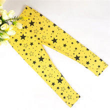 Baby Girls Kids Skinny Toddlers Star Print Leggings Pants Trousers 2-7 Years 6 Colors ILML
