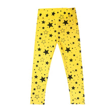 Baby Girls Kids Skinny Toddlers Star Print Leggings Pants Trousers 2-7 Years 6 Colors ILML