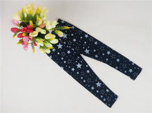 Baby Girls Kids Skinny Toddlers Star Print Leggings Pants Trousers 2-7 Years 6 Colors ILML