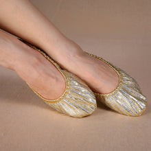 Belly Dance Adult Women Professional Shoes Slippers Flat Heel Ballerina Leather Sole ILML