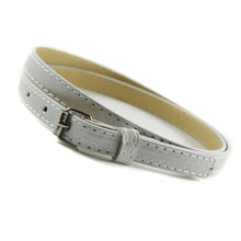 Belts For Women Multi Color Thin Skinny Faux Leather Waistband Casual Belts Strap ILML