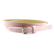 Belts For Women Multi Color Thin Skinny Faux Leather Waistband Casual Belts Strap ILML