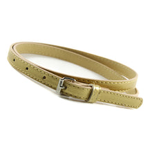 Belts For Women Multi Color Thin Skinny Faux Leather Waistband Casual Belts Strap ILML