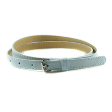 Belts For Women Multi Color Thin Skinny Faux Leather Waistband Casual Belts Strap ILML
