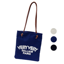 Casual Women Letter Canvas Shoulder Bag Messenger Shopping Bag  ILML