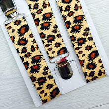 Children Kids Boy Girls Clip-on Leopard Suspenders Elastic Adjustable Braces PY1 P18 ILML