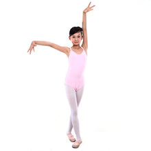 Children Sleeveless Leotard Girl Cotton Ballet Dancewear Gymnastics Leotards ILML