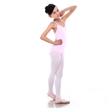 Children Sleeveless Leotard Girl Cotton Ballet Dancewear Gymnastics Leotards ILML