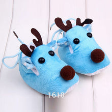 Cute Warm Baby Girls Christmas Deer Shoes Sweet Antiskid Toddlers Shoes Infant Toddler Prewalkers ILML