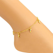Dolphin Chaine Anklet Bracelet For Women Girl Gift pulseras tobilleras Beach Foot jewelry Gold Ankle Bracelets on the Leg ILML