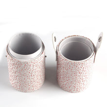 Empty Portable Makeup Brush Round Pen Holder Cosmetic Tool PU Leather Cup Container Solid Colors 6 Optional Case L4 ILML