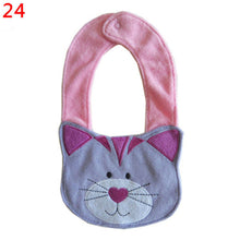 Baby Bibs Animals Waterproof Cotton Saliva Towel Kids Infant Lunch Bib  ILML