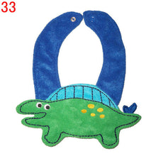 Baby Bibs Animals Waterproof Cotton Saliva Towel Kids Infant Lunch Bib  ILML