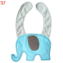 Baby Bibs Animals Waterproof Cotton Saliva Towel Kids Infant Lunch Bib  ILML