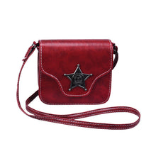 Mini Women Bag Artificial Leather Vintage Hasp Shoulder Messenger Bag Hbag  ILML