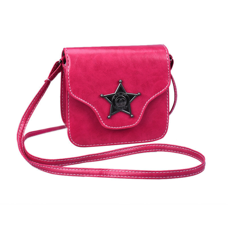 Mini Women Bag Artificial Leather Vintage Hasp Shoulder Messenger Bag Hbag  ILML