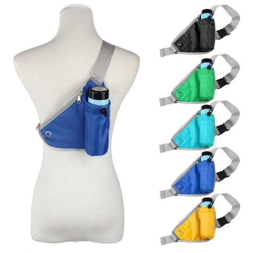 Utility Triangular Waist Bum Belt Bag Water Bottle Pouch Pocket Forward ILML