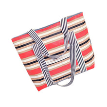 tripe Printed Canvas Women Hbag Shoulder Bags women Messenger Bag Sac Femme Casual Bolsos Mujer ILML