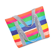 tripe Printed Canvas Women Hbag Shoulder Bags women Messenger Bag Sac Femme Casual Bolsos Mujer ILML