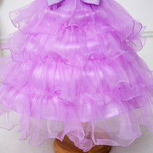 Flower Girl Party Bridesmaid Pageant Princess Dress For Little Girls Glitz Organza Communion Dresses Size ILML
