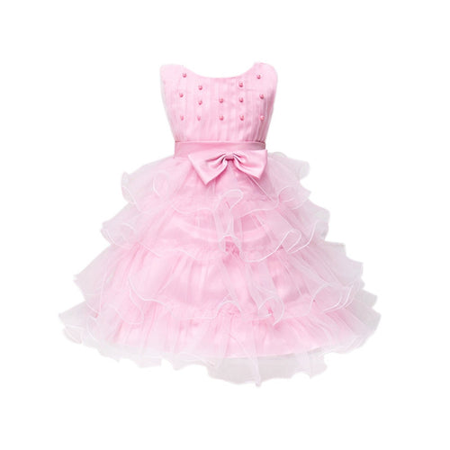 Flower Girl Party Bridesmaid Pageant Princess Dress For Little Girls Glitz Organza Communion Dresses Size ILML