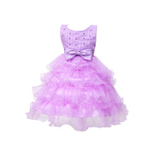 Flower Girl Party Bridesmaid Pageant Princess Dress For Little Girls Glitz Organza Communion Dresses Size ILML