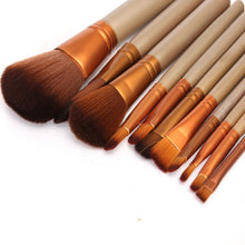 Gold 12pcsake Up Brushes Set Foundation FaceEye Powder Blusher Pro Pinceaux Cosmeticakeup Brush Maquiagem ILML