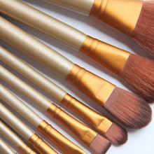 Gold 12pcsake Up Brushes Set Foundation FaceEye Powder Blusher Pro Pinceaux Cosmeticakeup Brush Maquiagem ILML