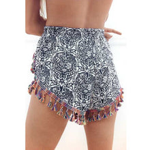 Casual Sexy Shorts Women Girl High Waist Tassel Loose Short Lady Beach Board Feminino Femme Shorts  ILML