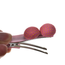 Bean Hairpin Cute Hair Clips Lovely Polka Dot hair accessories  ILML