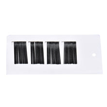 60 Pcs Black Alloy 1 Wavy Hair Clips hair accessories ILML