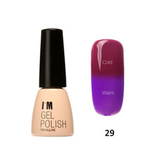 I am Gel Polish Temperature Changing Gel Color UV Gel Nail Polish 7ML Nail Gel Led UV Soak off Long Lasting Nail Art ILML