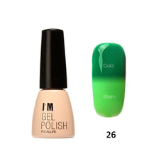 I am Gel Polish Temperature Changing Gel Color UV Gel Nail Polish 7ML Nail Gel Led UV Soak off Long Lasting Nail Art ILML