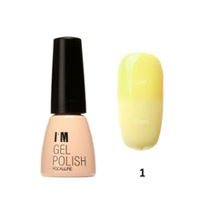I am Gel Polish Temperature Changing Gel Color UV Gel Nail Polish 7ML Nail Gel Led UV Soak off Long Lasting Nail Art ILML
