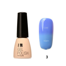 I am Gel Polish Temperature Changing Gel Color UV Gel Nail Polish 7ML Nail Gel Led UV Soak off Long Lasting Nail Art ILML