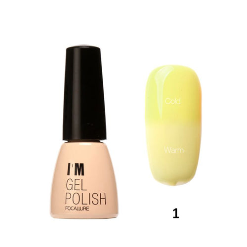 I am Gel Polish Temperature Changing Gel Color UV Gel Nail Polish 7ML Nail Gel Led UV Soak off Long Lasting Nail Art ILML