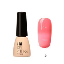 I am Gel Polish Temperature Changing Gel Color UV Gel Nail Polish 7ML Nail Gel Led UV Soak off Long Lasting Nail Art ILML