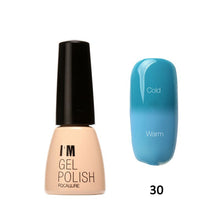 I am Gel Polish Temperature Changing Gel Color UV Gel Nail Polish 7ML Nail Gel Led UV Soak off Long Lasting Nail Art ILML