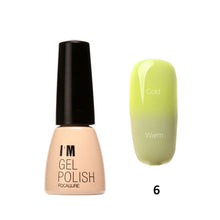 I am Gel Polish Temperature Changing Gel Color UV Gel Nail Polish 7ML Nail Gel Led UV Soak off Long Lasting Nail Art ILML
