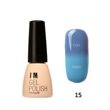 I am Gel Polish Temperature Changing Gel Color UV Gel Nail Polish 7ML Nail Gel Led UV Soak off Long Lasting Nail Art ILML