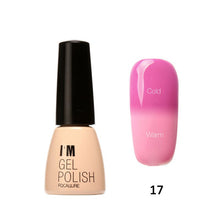 I am Gel Polish Temperature Changing Gel Color UV Gel Nail Polish 7ML Nail Gel Led UV Soak off Long Lasting Nail Art ILML