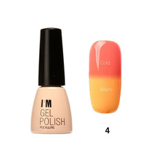 I am Gel Polish Temperature Changing Gel Color UV Gel Nail Polish 7ML Nail Gel Led UV Soak off Long Lasting Nail Art ILML