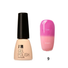 I am Gel Polish Temperature Changing Gel Color UV Gel Nail Polish 7ML Nail Gel Led UV Soak off Long Lasting Nail Art ILML