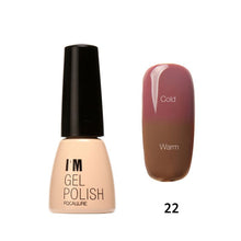 I am Gel Polish Temperature Changing Gel Color UV Gel Nail Polish 7ML Nail Gel Led UV Soak off Long Lasting Nail Art ILML